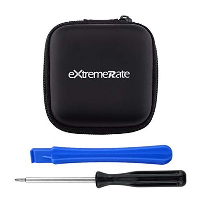 eXtremeRate ThumbsGear Interchangeable Ergonomic Thumbstick for PS5 Controller, for PS4 All Model Controller - 3 Height Domed and Concave Grips Adjustable Joystick - Blue - color: Blue