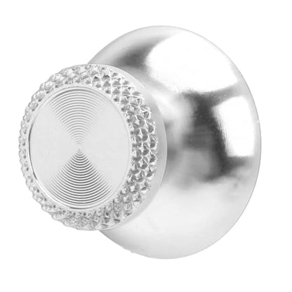 Pomya Thumbsticks for Controller, 2Pcs Metal Thumb Grip Replacement for Handheld Game Console, Aluminum Alloy Analog Thumb Sticks Accessories (Silver) - color: Silver