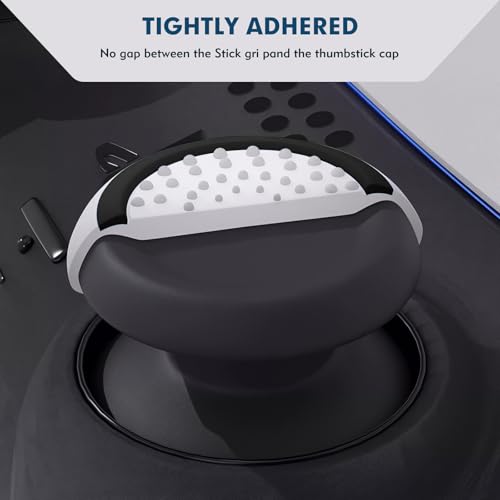 16Pcs Controller Thumb Grips Replacement for ps4/ps5, Silicone Joystick Caps, Anti-Slip Anti-Scratch Thumb Grips Caps Cover Analog Stick for Ps5/Ps4