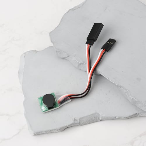 2Pcs RC Lost Model Alarm 4-6V DC Lost Model Finder Buzzer <85dB for Drone Plane Heli 1-35mA