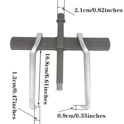 2-Jaw Gear Puller, 12 Inch 2 Claw Gears Puller for Removal of Pulley Flywheel Bearing, Puller Tool Separate Lifting Device - size: 12inches