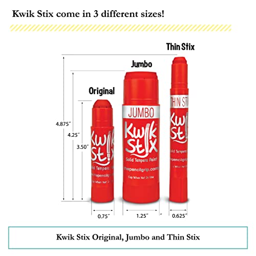 Kwik Stix Solid Paint Pens, Assorted Skin Tones, Pack of 14