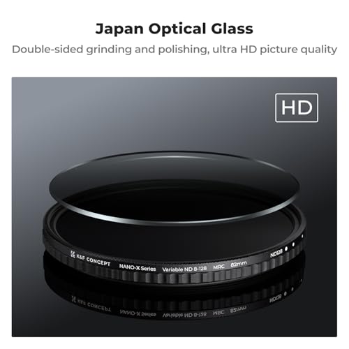 K&F CONCEPT 67mm Variable ND Lens Filter ND8-ND128 (3-7 Stop) No X Cross - size: 67mm