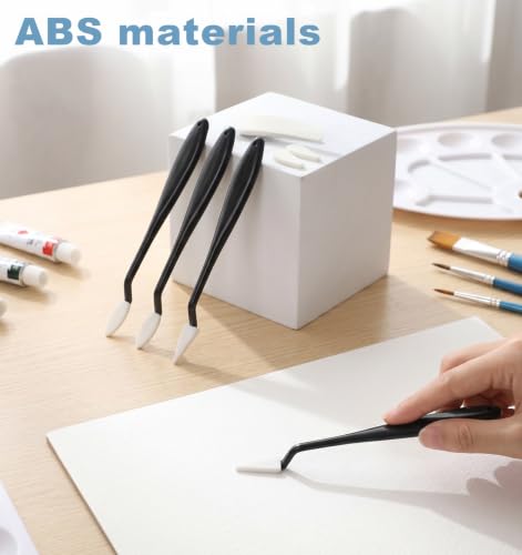 4 Pcs Paper Art Blending Blenders Stumps, for Drawing 2 Head Types