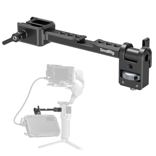 SmallRig Camera Monitor Mount w/Quick Release NATO Clamp, Cold Shoe Mount - style: Classic