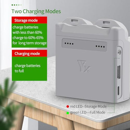 45W Dual Two-Way Battery Charger with Storage Charge for DJI Neo