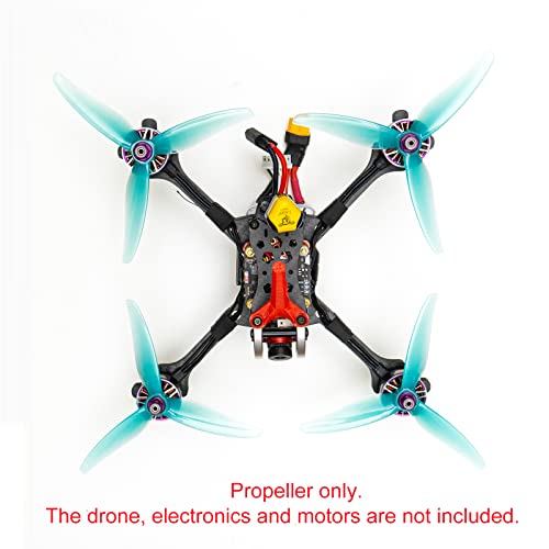 16pcs Gemfan Hurricane MCK Better Grip Smoother 51466 V2 Tri-Blade 5.1" FPV Prop