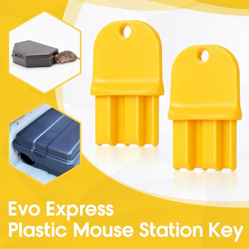 2 Pack Key Compatible with Protecta Evo Express,Bright Yellow - color: Bright Yellow
