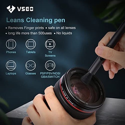 VSGO 16-in-1 Professional Camera Lens Cleaning Kit with Storage Bag VS-A3E