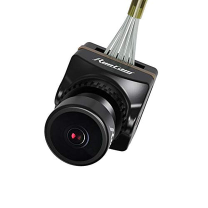 RunCam Split 4 V3 4K FPV Camera with FOV 140° Low Latency, DC 5-20V Nano HD Recording 16:9/4:3 NTSC/PAL Switchable Version for FPV Drone, Black