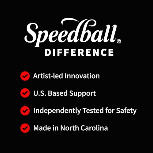 Speedball 003576 Fabric Block Printing Ink - color: Metallic Silver, size: 2.5 fl oz