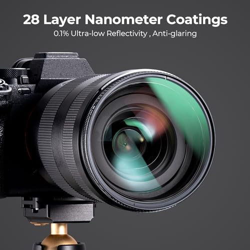 K&F CONCEPT 72mm Ultra-Low Reflectivity Circular Polarizer CPL Lens Filter - size: 72mm