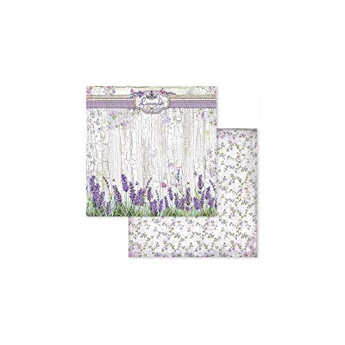 STAMPERIA INTERNATIONAL, KFT PAPER PAD 8X8 10PK PROVENCE, 20.3 x 20.3 (8" x 8"), Multicoloured