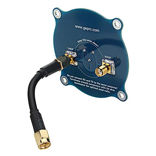 5.8G Triple Feed High Gain Pagoda Directional Patch Antenna for FPV Goggle - color: Triple Feed