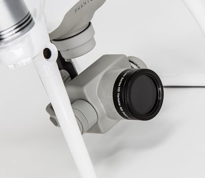 Ultimaxx 7 Piece Drone Camera Filter Bundle Kit for DJI Phantom 4 Studio Series Quadcopter w/Filters, Lens Hood, Gimbal Stabilizer, Carry Case
