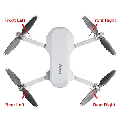 Generic Original Arm Spare Parts for Potensic ATOM SE 4K GPS Drone(Rear Right Arm), Grey
