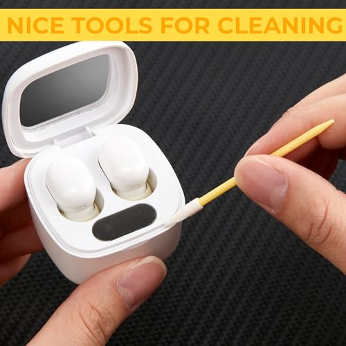 Chinco 200 Pcs Cleaning Swabs 2.56'' Sponge Tip Swabs Sticks Yellow - color: Yellow