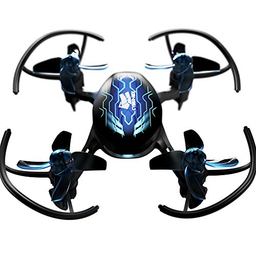 Cyber-Rex Mini RC Drone Kit for Kid Beginners and Adults, 2 Speed Level, 360 Flip, One Push Start, Altitude Control, 2 Modes Quadcopter for Beginners
