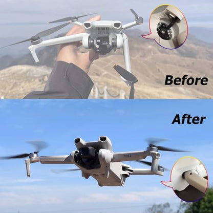 iMusk Original Front Hinge for DJI Mini 4/5 Pro/Mini 3 Front Arm Axis Shaft with T5/T4 Screwdrivers and Tweezer Repair Tools