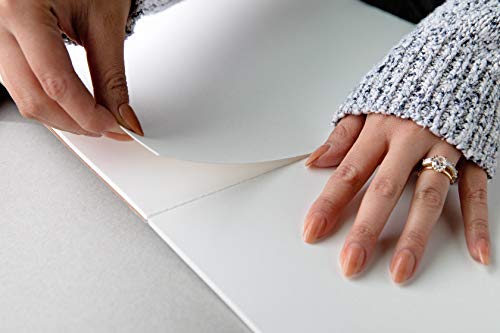 Strathmore 300 Series Tape Bound Bristol Pad, 100 lb. Vellum Surface, 14 X 17 inches, White, 20 Sheets (342-114) - color: Vellum, size: 14 x 17 inches, style: Tape Binding