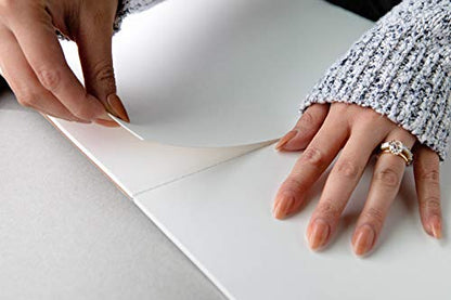 Strathmore 300 Series Tape Bound Bristol Pad, 100 lb. Vellum Surface, 14 X 17 inches, White, 20 Sheets (342-114) - color: Vellum, size: 14 x 17 inches, style: Tape Binding