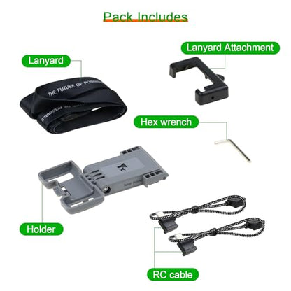 7.9-11" RC-N3,N2,N1,N1C Tablet Holder Mount with RC Cable,Lanyard - color: Grey