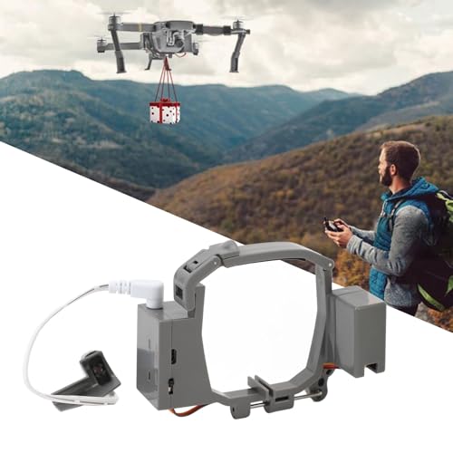 Drone System Compatible for Pro, Payload Release Drop Device, Delivery Transport Dropping System for Wedding Search, up to 500g/1.1lb Load