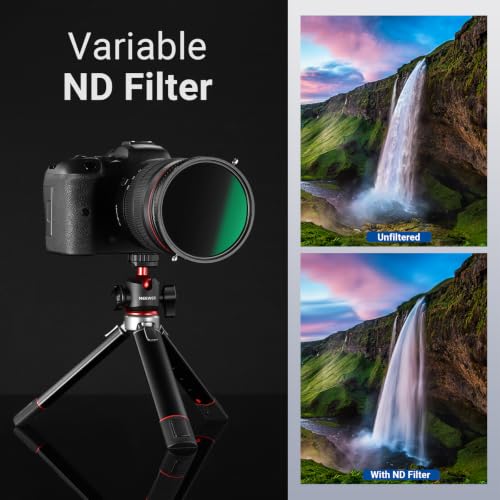NEEWER 2 in 1 82mm Variable ND Filter (ND2-ND32) & CPL Filter - size: 82mm