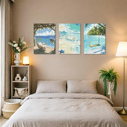 DOTSOPS 5D Beach Diamond Painting Kits for Adults Round Diamond Art Kits - color: Beach 2