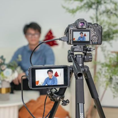 JJC DSLR Super Clamp Camera Mount,Dual Ball Head,w. 1/4"-20 3/8"-16 Thread - color: Black -Universal
