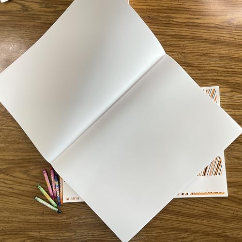 Reskid Drawing Paper Pad (12 x 18 inches) - 50 Sheets, 2-Pack Coloring Art Pads, Sketch (12x18 (2PACK)) - size: 12x18 (2PACK)