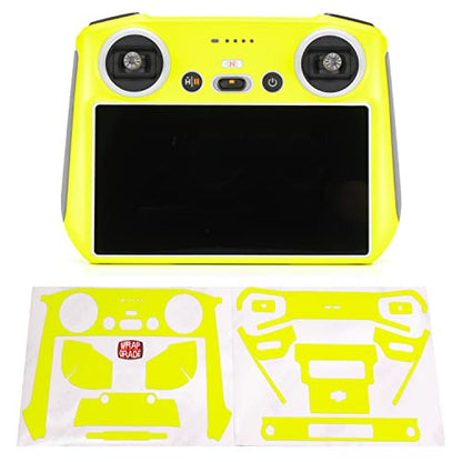 WRAPGRADE Skin Stickers Compatible with DJI RC (NEON Yellow) - color: NEON YELLOW
