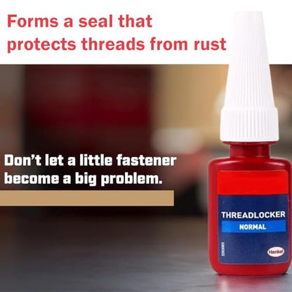 Threadlocker Normal Medium Strenght Removable Thread Lock Screw Glue for Fasteners Nuts Bolts Lock and Seal 5gram