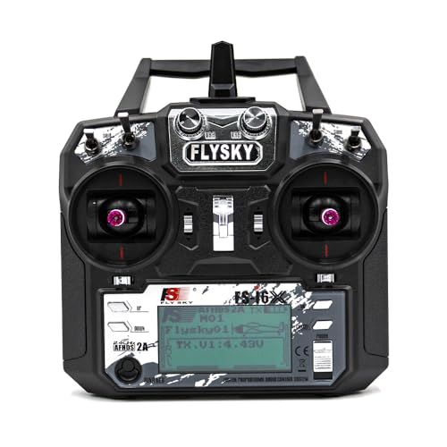 Flysky FS-i6X 10CH 2.4GHz RC Transmitter with iA6B 6CH Receiver for RC Boat