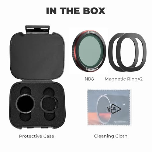 Freewell ND8 Filter for DJI Neo 2 with 3 Stops Light Reduction - style: ND8