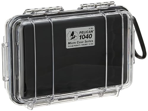 Pelican 1040 Micro Case (Black/Clear) - color: Black/Clear