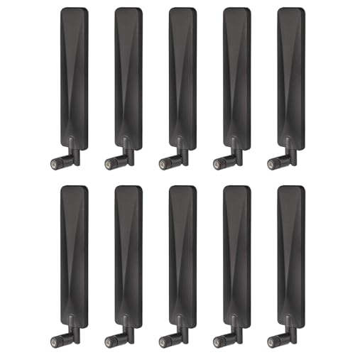 Bingfu SMA 4G LTE Cellular Antenna Replacement for Trail Camera Router - 10 - color: 10-Pack Panel Antenna