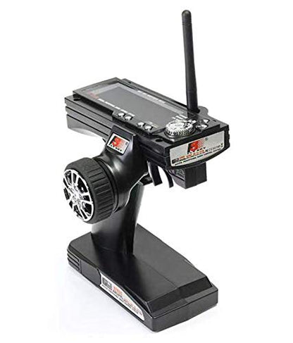 Flysky FS-GT3B Rc Transmitter & FS-GR3E Receiver, 2.4Ghz 3 Channel Rc Car Remote Controller and Receiver