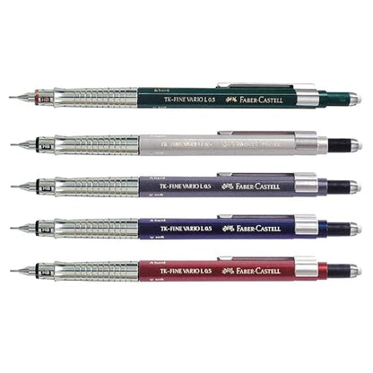 Faber Castell Mechanical Pencil, TK Fine Vario, 0.5mm (135500) - style: 0.5mm