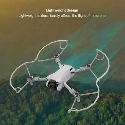 HERCHR Drone Propeller Protector Sliver Propeller Blade Crash Guard Cover Bumper Drone PropellerGuard Crash for DJI Mini 3 Mini 3 Pro