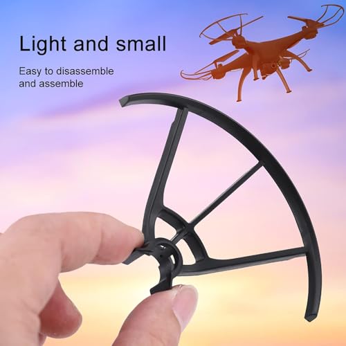 4Pcs Drone Propeller Protective Cover Guards, Plastic Propeller Sheets Protectors Accessory for Tello Quadcopter