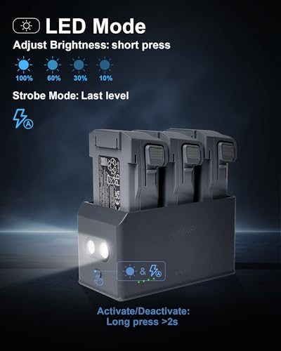 LKTOP 100W Parallel Charging Hub for DJI Mini 5 Pro Battery - size: For Mini 5 Pro, style: Hub