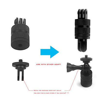 Niewalda 360° Rotating Tripod Mount Adapter, with 1/4" Adapter - size: 360 degree rotating base