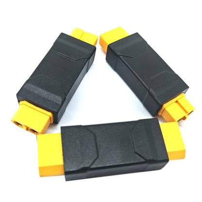 XT60 Connector no Wire Adapter,XT60 Connector Adapter for RC FPV Car Plane Drone LiPo Battery etc XT60 Port Conversion