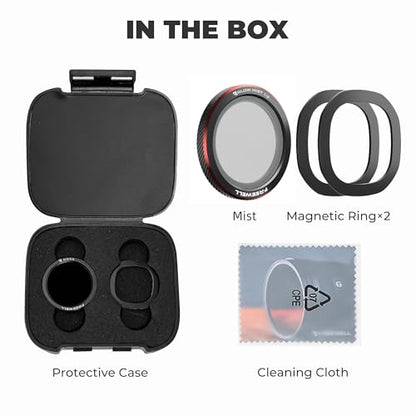 Freewell Black Glow Mist 1/4 Filter for DJI Neo 2 - style: Glow Mist Filter