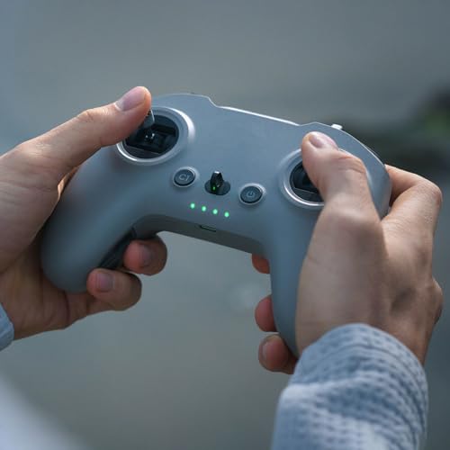 Original FPV Remote Controller 3 for DJI Avata 2, DJI Goggles 3 - Lighter Weight, Longer Range, and M-gear Operation Mode Available, Gray