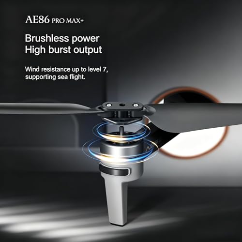 AE86ProMax Drones with camera for Adults 4k,3 Batteries Carbon - color: Carbon Fiber