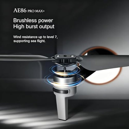 AE86ProMax Drones with camera for Adults 4k,3 Batteries Carbon - color: Carbon Fiber