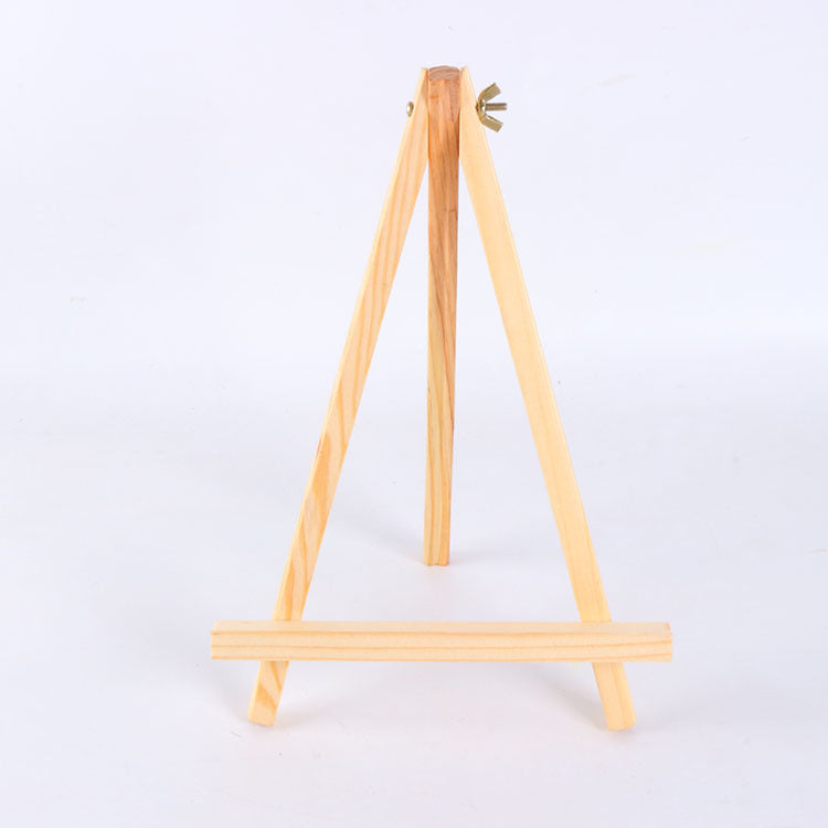 ANDES 9in Wood Tabletop Painting Easels 18 Pack Arts & Crafts Display Stand - style: 18pack