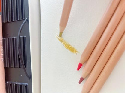 24‑Color Soft Pastel Pencils, Professional Artist Drawing Pencils - color: Brown